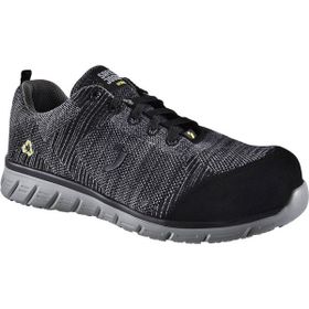 Safety Jogger Ecomorrıs S1P Low PS SR ESD FO Siyah Gri İş Güvenlik Ayakkabısı
