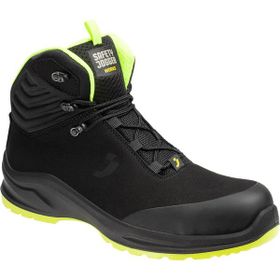 Safety Jogger Modulo S3S Mid SC SR ESD CI FO Siyah Yeşil İş Güvenlik Botu