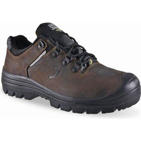 Safety Jogger Vesuvıo S3 Low SR SC HI CI FO HRO Kahverengi Siyah İş Güvenlik Ayakabısı
