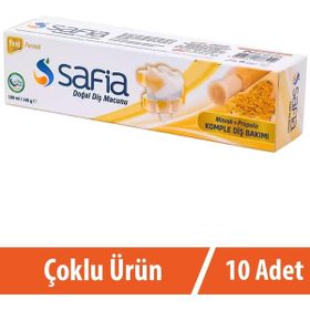 Safia Misvak ve Propolisli 10x100 ml Diş Macunu