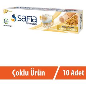 Safia Misvak ve Propolisli 10x60 ml Diş Macunu