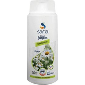 Safia Tüm Saç Tipleri 3x650 ml Şampuan