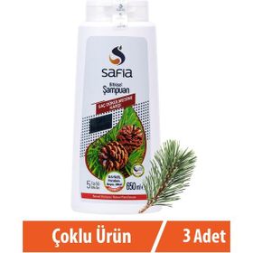 Safia Tüm Saçlar 3x650 ml Şampuan