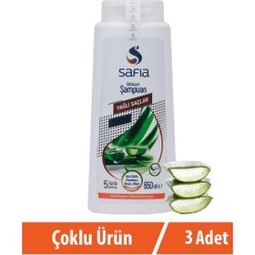 Safia Yağlı Saçlar 3x650 ml Şampuan