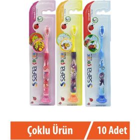 Safia Yumuşak Soft 10'lu Çocuk Diş Fırçası