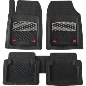 Safir Alfa Romeo 166 Uyumlu 4D Extra Derin Havuzlu Krom Karbon Paspas