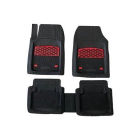 Safir Fiat Strada Havuzlu Universal Krom Kırmızı Paspas