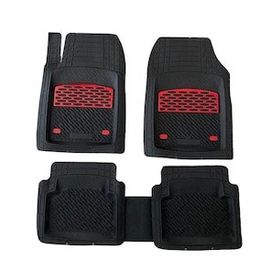 Safir Ford B Max Havuzlu Universal Krom Kırmızı Paspas
