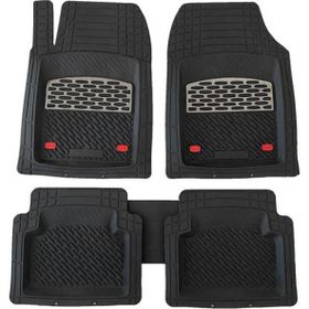Safir Ford Connect Uyumlu 4D Extra Derin Havuzlu Krom Karbon Paspas