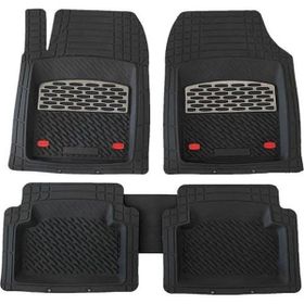 Safir Ford Edge Uyumlu Universal Derin Havuzlu Krom Karbon Paspas