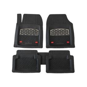 Safir Ford Edge Uyumlu Universal Derin Havuzlu Krom Karbon Paspas