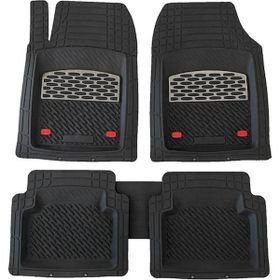 Safir Honda City Uyumlu 4D Extra Derin Havuzlu Krom Karbon Paspas