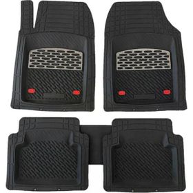Safir Hyundai Getz Uyumlu 4D Extra Derin Havuzlu Krom Karbon Paspas