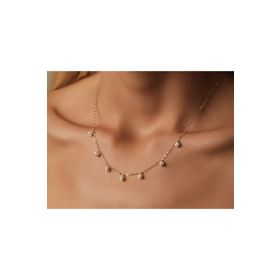 Safir Kuyumculuk DKL0086 Tasarım İnci Kadın Altın Kolye