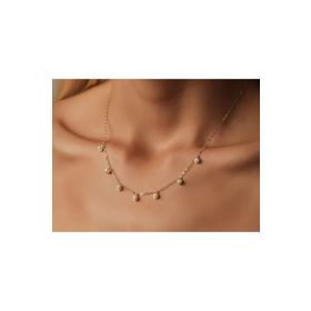 Safir Kuyumculuk DKL0086 Tasarım İnci Kadın Altın Kolye
