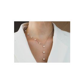 Safir Kuyumculuk KL09097 Spor İnci Kadın Altın Kolye