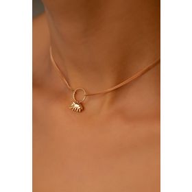 Safir Kuyumculuk KL097700 Noachus Choker Fil Kadın Altın Kolye