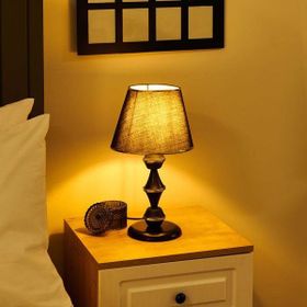 Safir Light Berlin Siyah 43x25x25 cm Metal Abajur