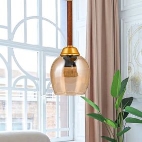 Safir Light Volga Bal Camlı Gold Ceviz Sarkıt