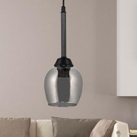 Safir Light Volga Füme Camlı Siyah Sarkıt
