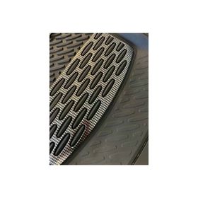 Safir SAF000TE74 Chevrolet Captiva Uyumlu Universal Derin Havuzlu Krom Karbon Oto Paspas