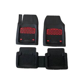 Safir Suzuki Swift Havuzlu Universal Krom Kırmızı Paspas