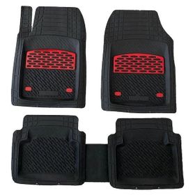 Safir Suzuki Swift Havuzlu Universal Krom Kırmızı Paspas
