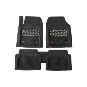 Safir Volkswagen Crafter Uyumlu Universal Derin Havuzlu Krom Karbon Paspas