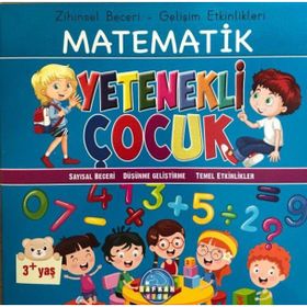 Safkan Kids Zihinsel Beceri Gelişim Etkinlikleri Matematik Yetenekli Çocuk 3+