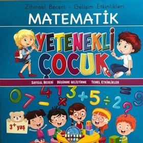 Safkan Kids Zihinsel Beceri Gelişim Etkinlikleri Matematik Yetenekli Çocuk 3+