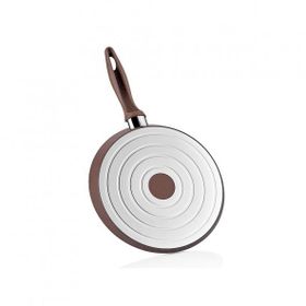 Saflon SF5424GR 24 cm Granit Line Kahverengi Krep Tavası