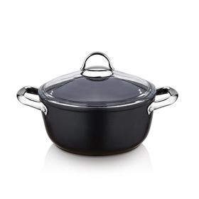 Saflon Titanyum İndüksiyon Tabanlı 22 cm 3,7lt Derin Tencere