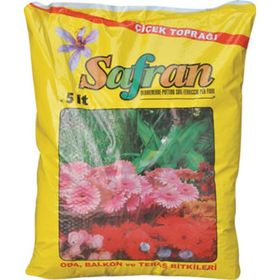 Safran 5 lt Torf Saksı Çiçek Toprağı