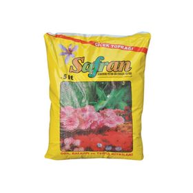 Safran 5 lt Torf Saksı Çiçek Toprağı