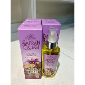 Safran Çiçeği 5x100 ml Sprey Cam Klasik Safran Kolonyası