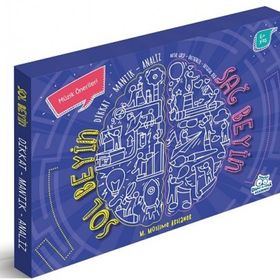 Sağ Beyin Sol Beyin Egzersizleri Set 3 Kitap - Mutahhare Müslime Arslaner