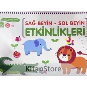 Sağ Beyin - Sol Beyin Etkinlikleri 4 Yaş - elif konar ozkan