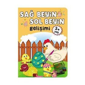 Sağ Beyin ve Sol Beyin Gelişimi 3 Yaş - Beyaz Panda Yayınları