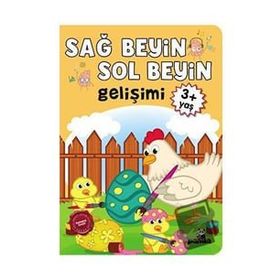 Sağ Beyin ve Sol Beyin Gelişimi 3 Yaş - Beyaz Panda Yayınları