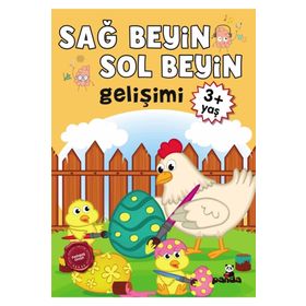 Sağ Beyin ve Sol Beyin Gelişimi 3 Yaş - Beyaz Panda Yayınları