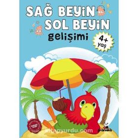 Sağ Beyin ve Sol Beyin Gelişimi 4 Yaş - Beyaz Panda Yayınları