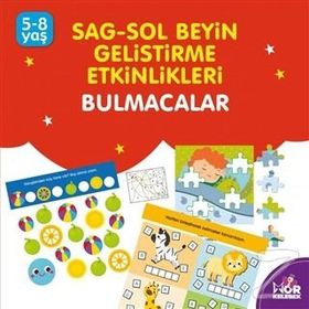 Sağ-Sol Beyin Geliştirme Etkinlikleri Bulmacalar-Kolektif
