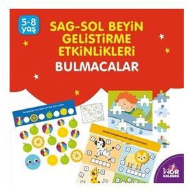 Sağ-Sol Beyin Geliştirme Etkinlikleri Bulmacalar-Kolektif