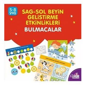 Sağ-Sol Beyin Geliştirme Etkinlikleri Bulmacalar-Kolektif