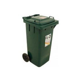 Saglam 120 lt Tekerlekli Eko Plastik Çöp ve Atık Konteyneri