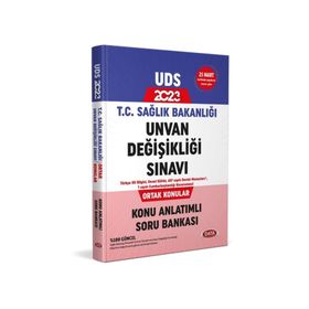 Sağlık Bakanlığı Unvan Değişikliği Sınavı Ortak Konular Konu Anlatımlı Soru Bankası