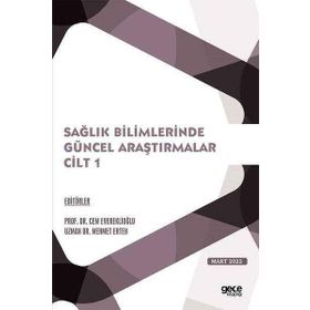 Sağlık Bilimlerinde Güncel Araştırmalar Gece Kitaplığı