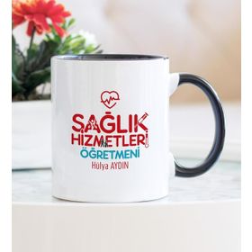 Sağlık Hizmetleri Öğretmeni Sarı Kupa Bardak