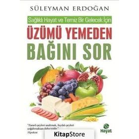 Sağlıklı Hayat ve Temiz Bir Gelecek İçin Üzümü Yemeden Bağını Sor - Süleyman Erdoğan