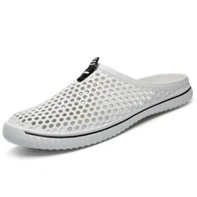 SAGUARO Clogs Beyaz Renk Fileli Delikli Unisex Terlik